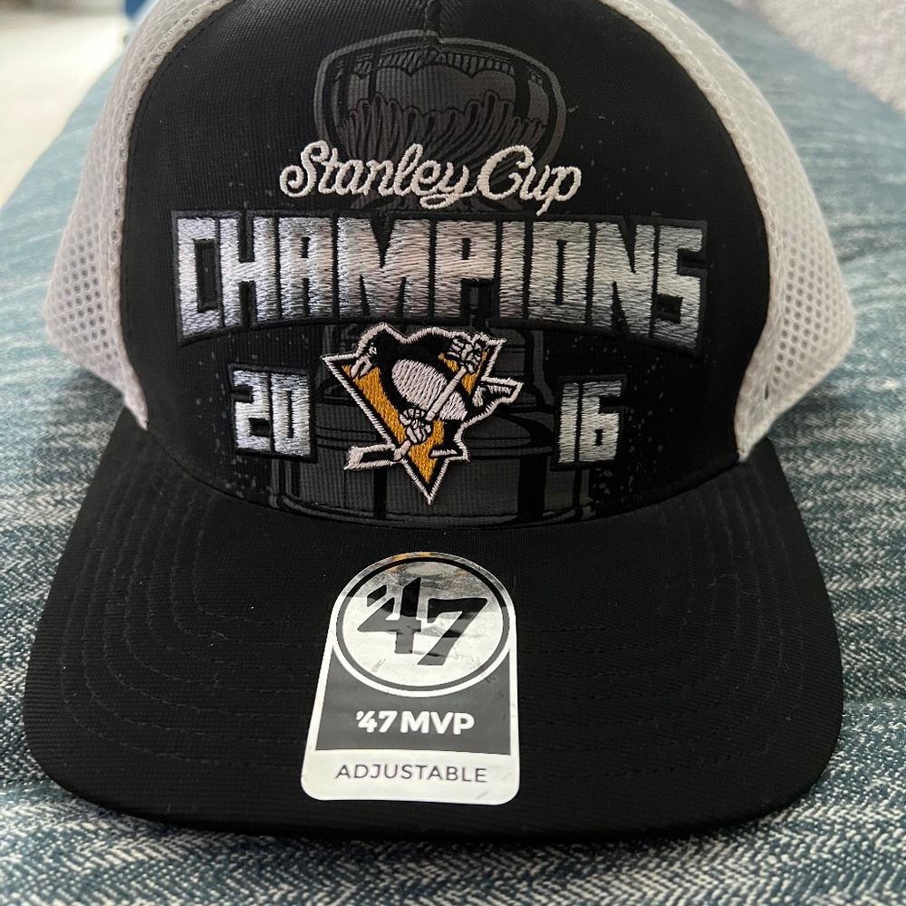 NWT - Pittsburgh Penguins 2016 - Stanley Cup '47 MP Ball Cap